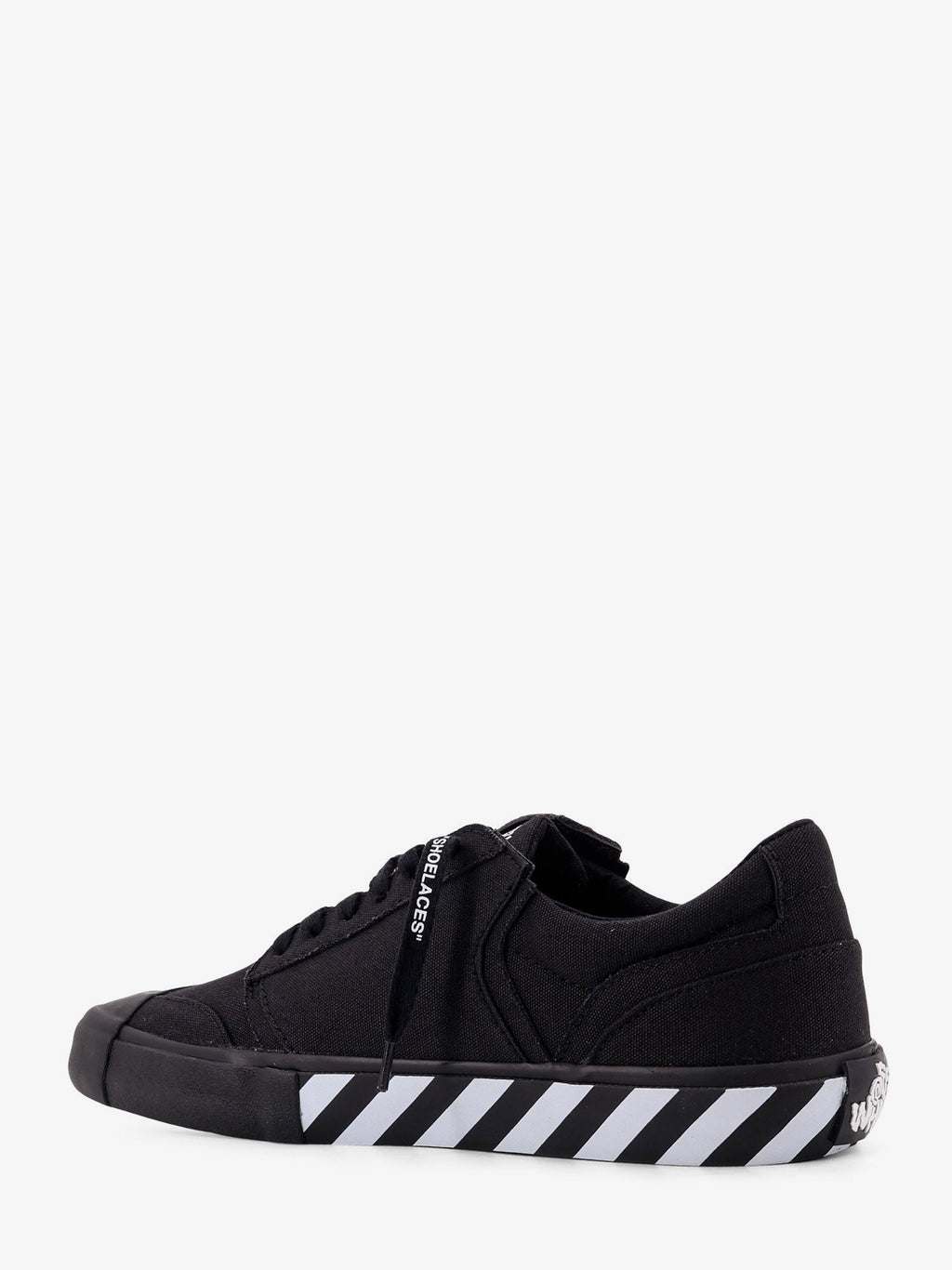 Off White Vulc Undercut Canvas Low-Top Sneakers