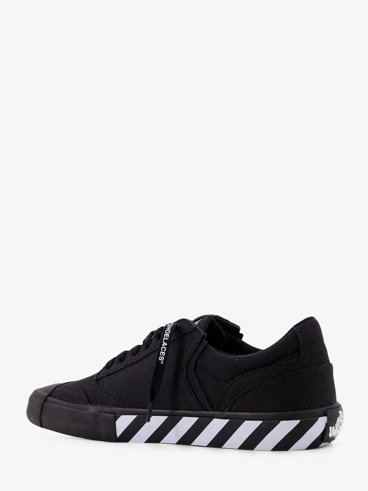 Off White Vulc Undercut Canvas Low-Top Sneakers
