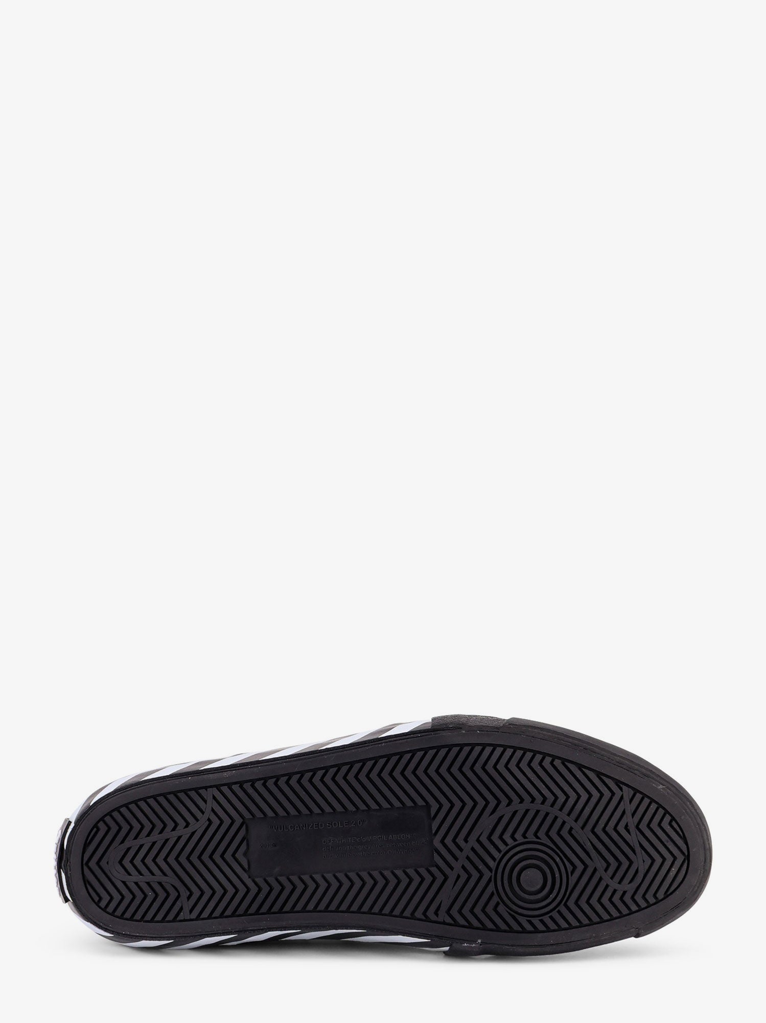 Off White Vulc Undercut Canvas Low-Top Sneakers