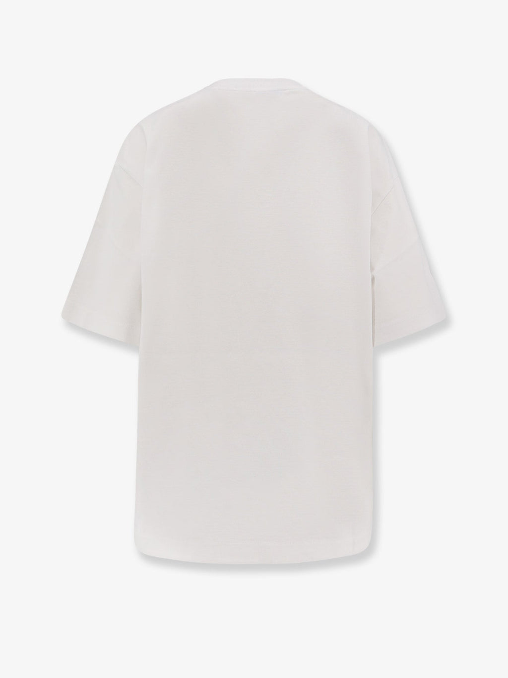 Off White Cotton T-Shirt