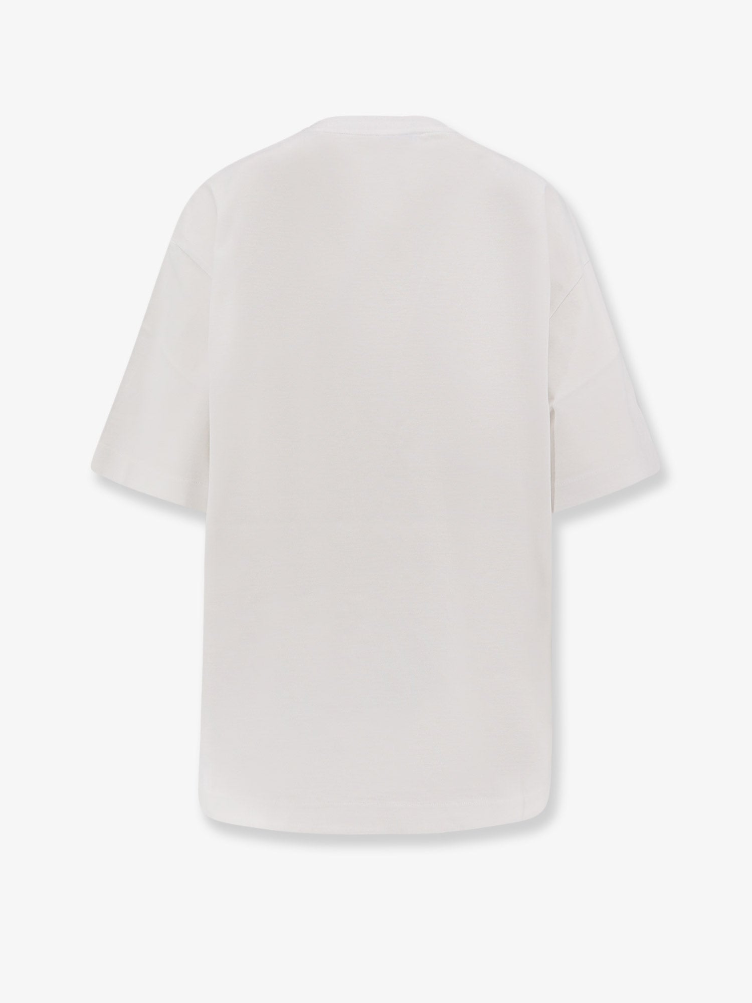 Off White Cotton T-Shirt