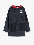 Paly Cotton Jacket With Used Effect
