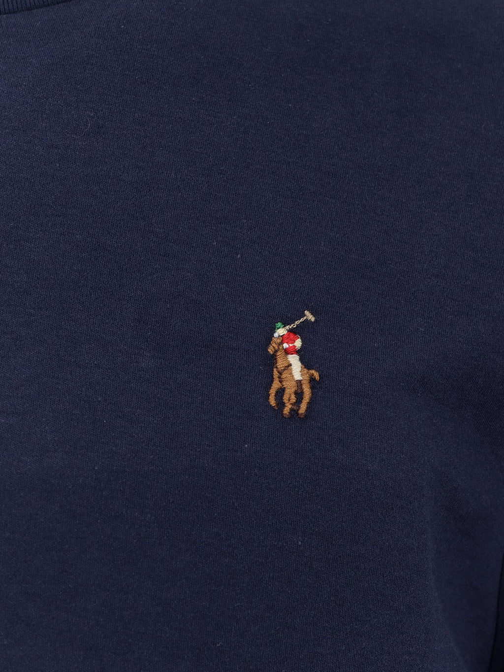 Polo Ralph Lauren Cotton T-Shirt With Logo Embroidery