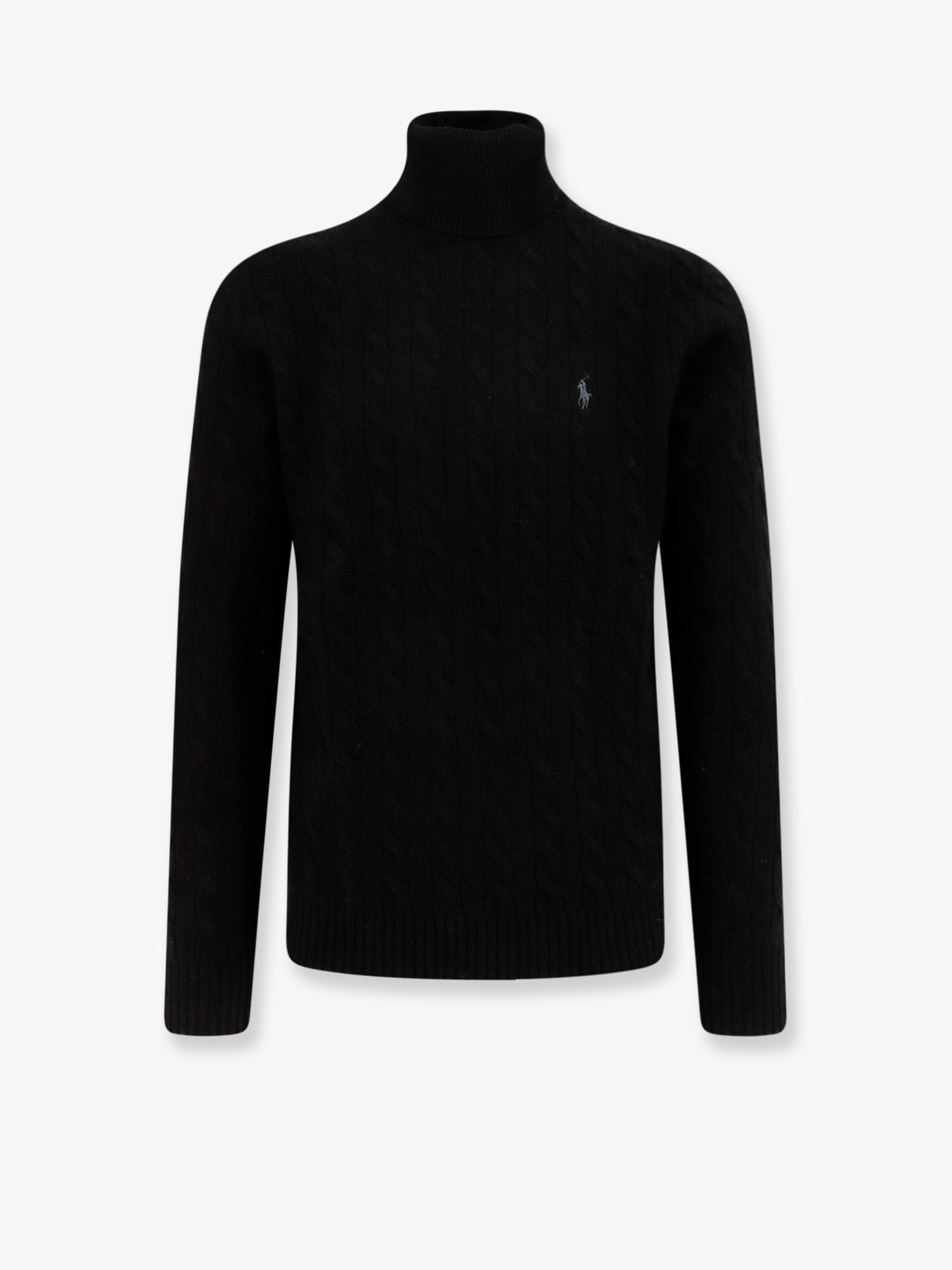 Polo Ralph Lauren Wool And Cashmere Sweater With Frontal Logo