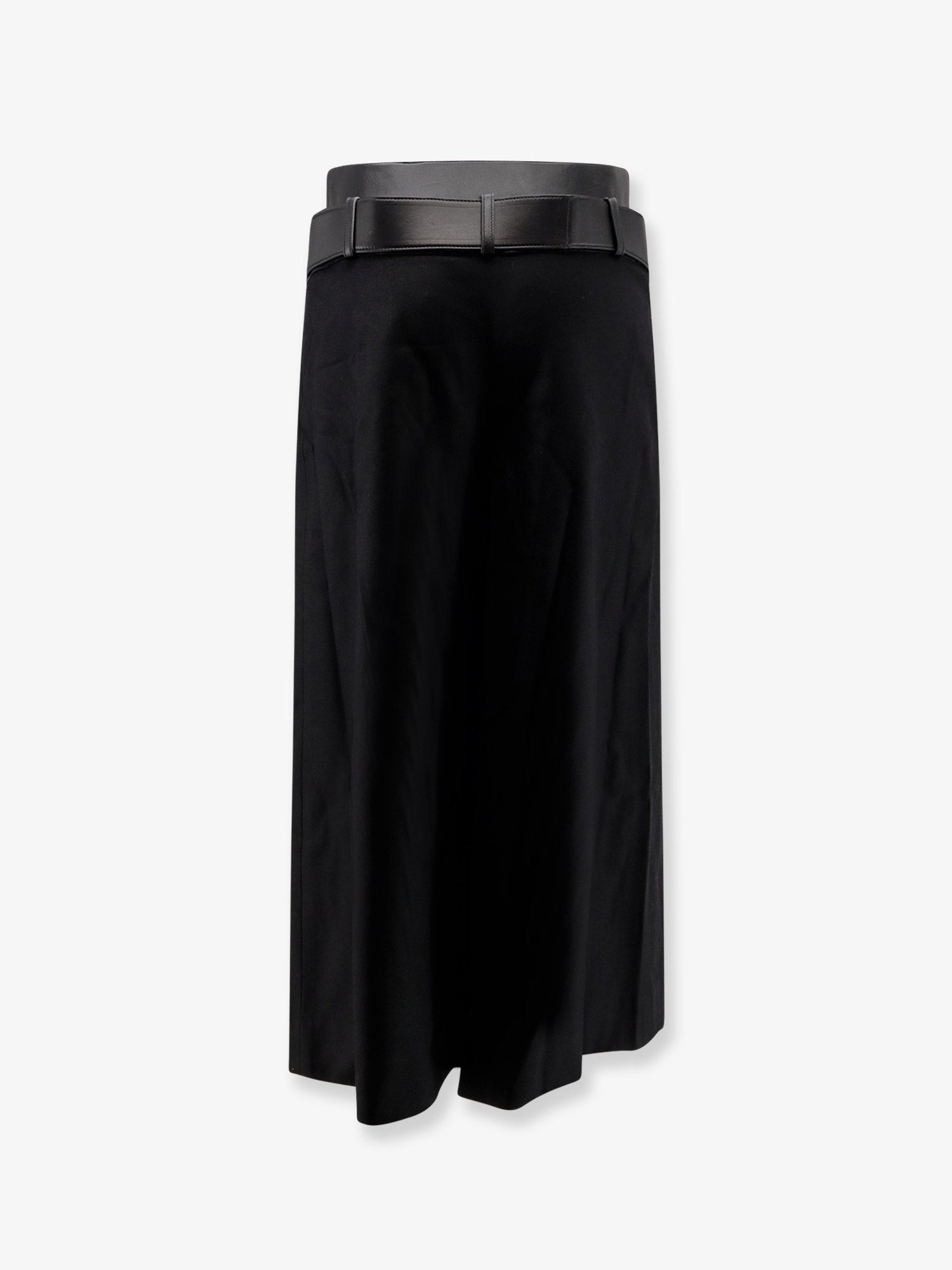 R2W Nayla Pleated Wool Trousers Skirt
