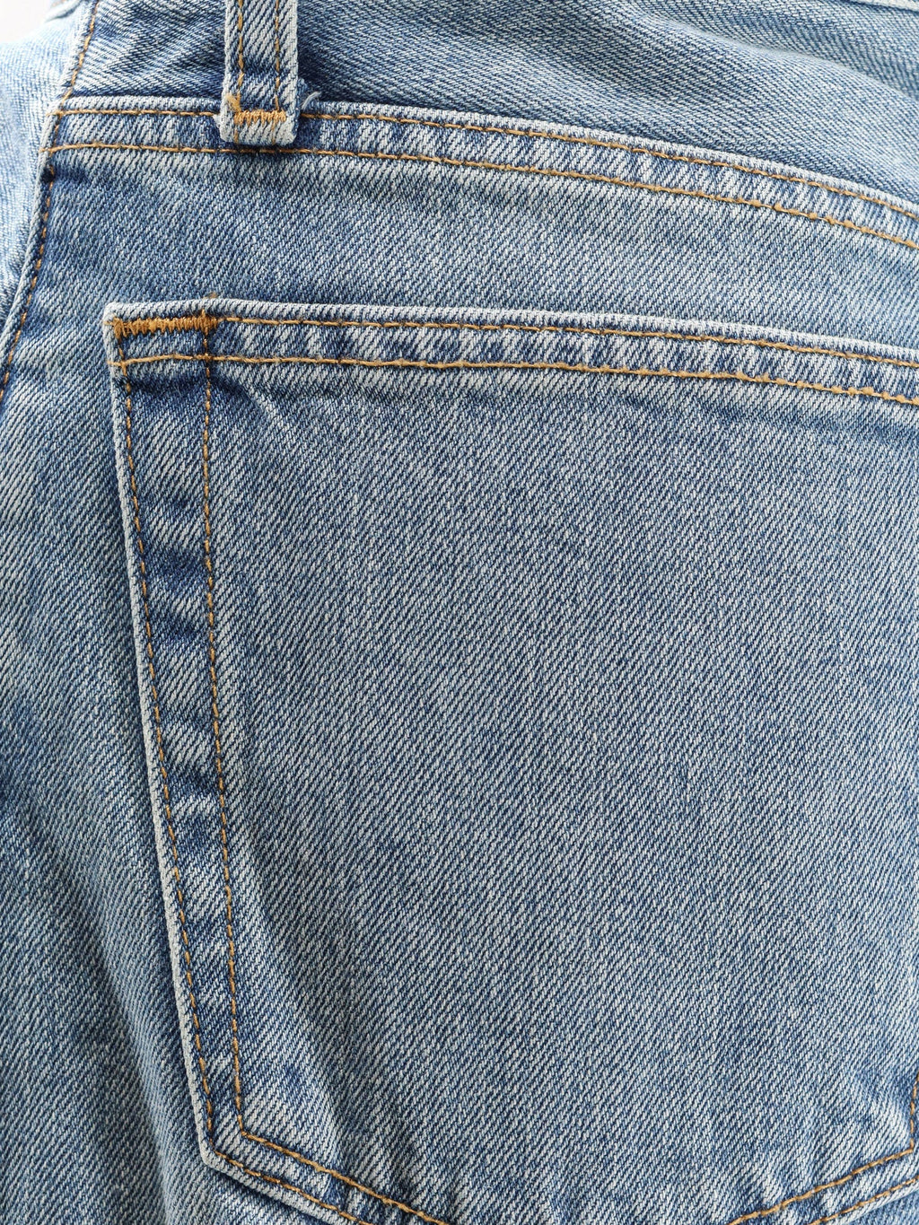 Re/Done Jeans With Raw Cut Cuff
