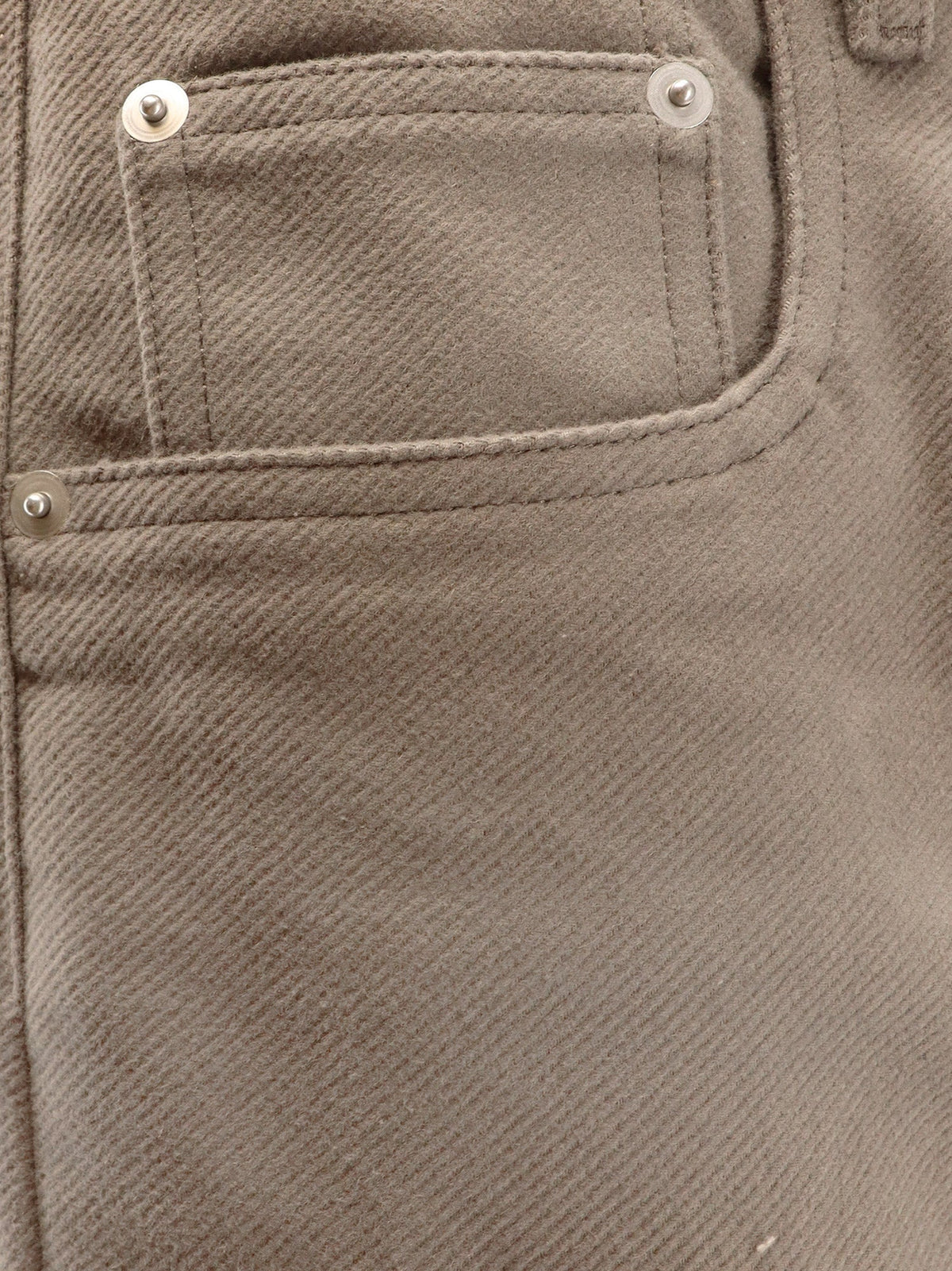 Rick Owens Geth Certified Cotton Trousers