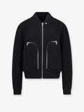 Rick Owens Bauhaus Flight Virgin Wool Bomber
