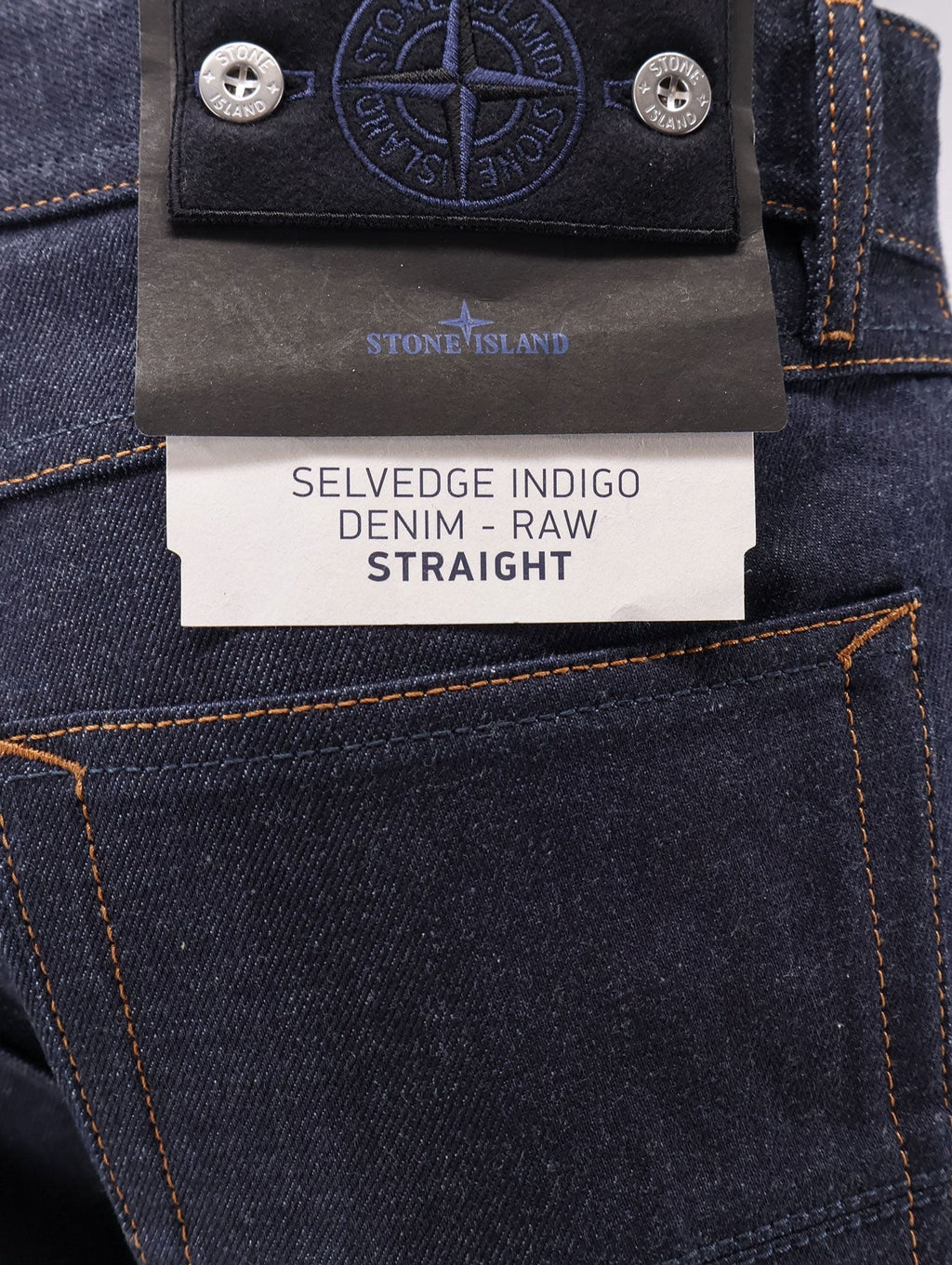 Stone Island Denim Research Selvedge Indigo Jeans
