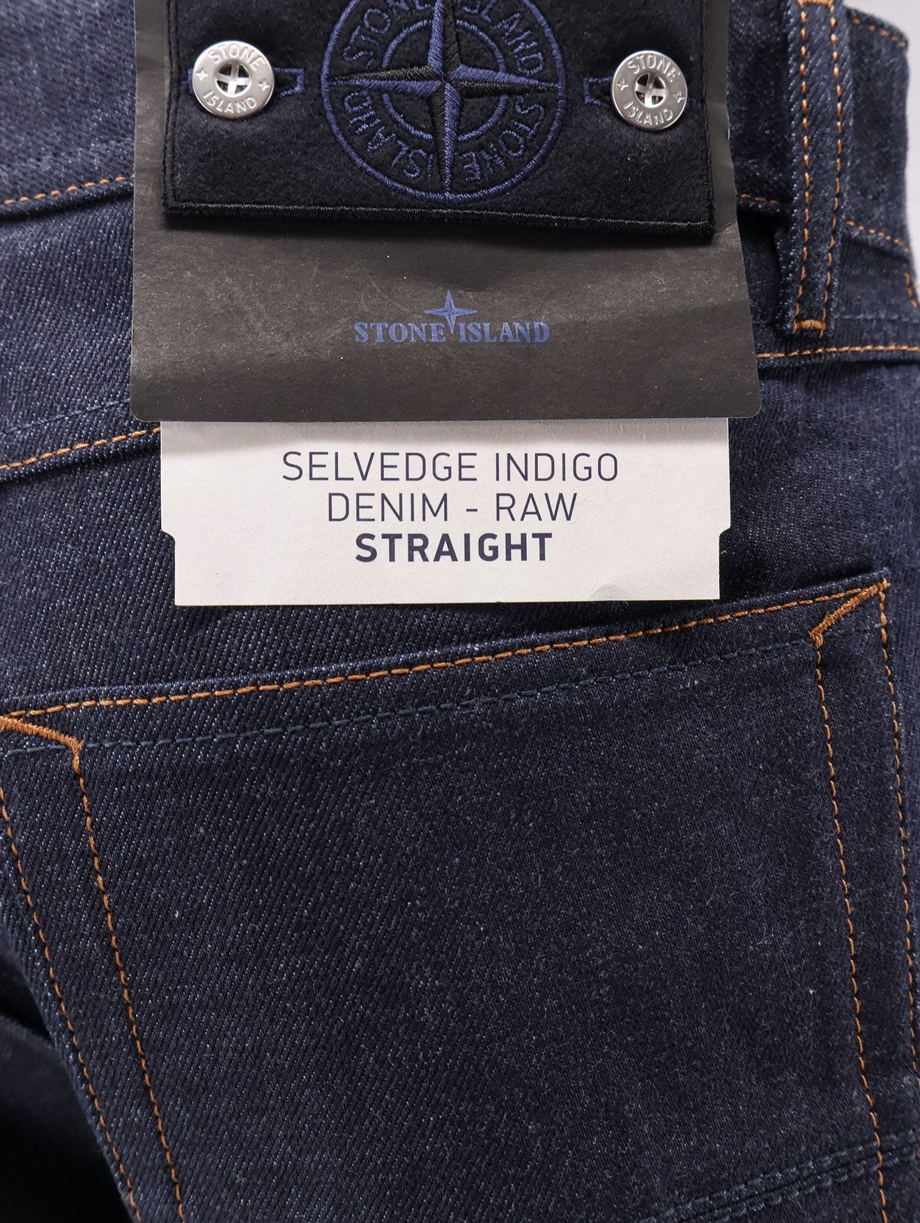 Stone Island Denim Research Selvedge Indigo Jeans