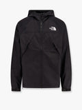 The North Face Nylon Jacket With Logo On The Front And On The Back