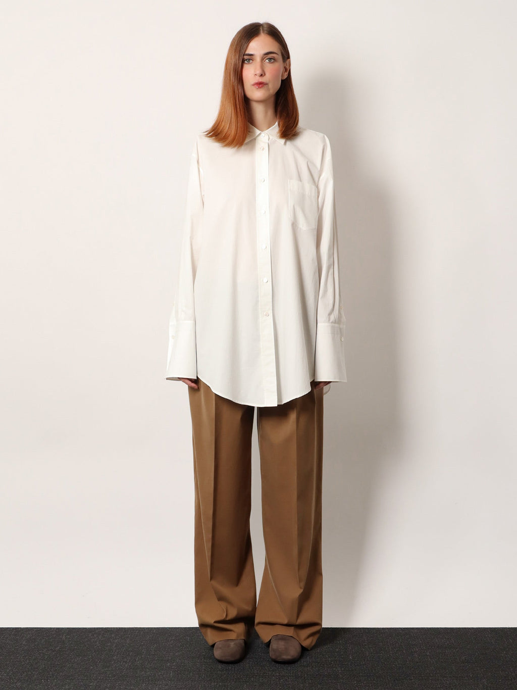 The Row Ment Cotton Popeline Shirt