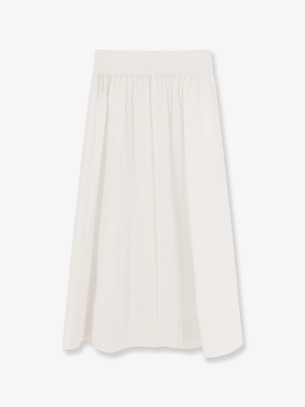 Tory Burch Cotton Skirt With Logoed Buttons
