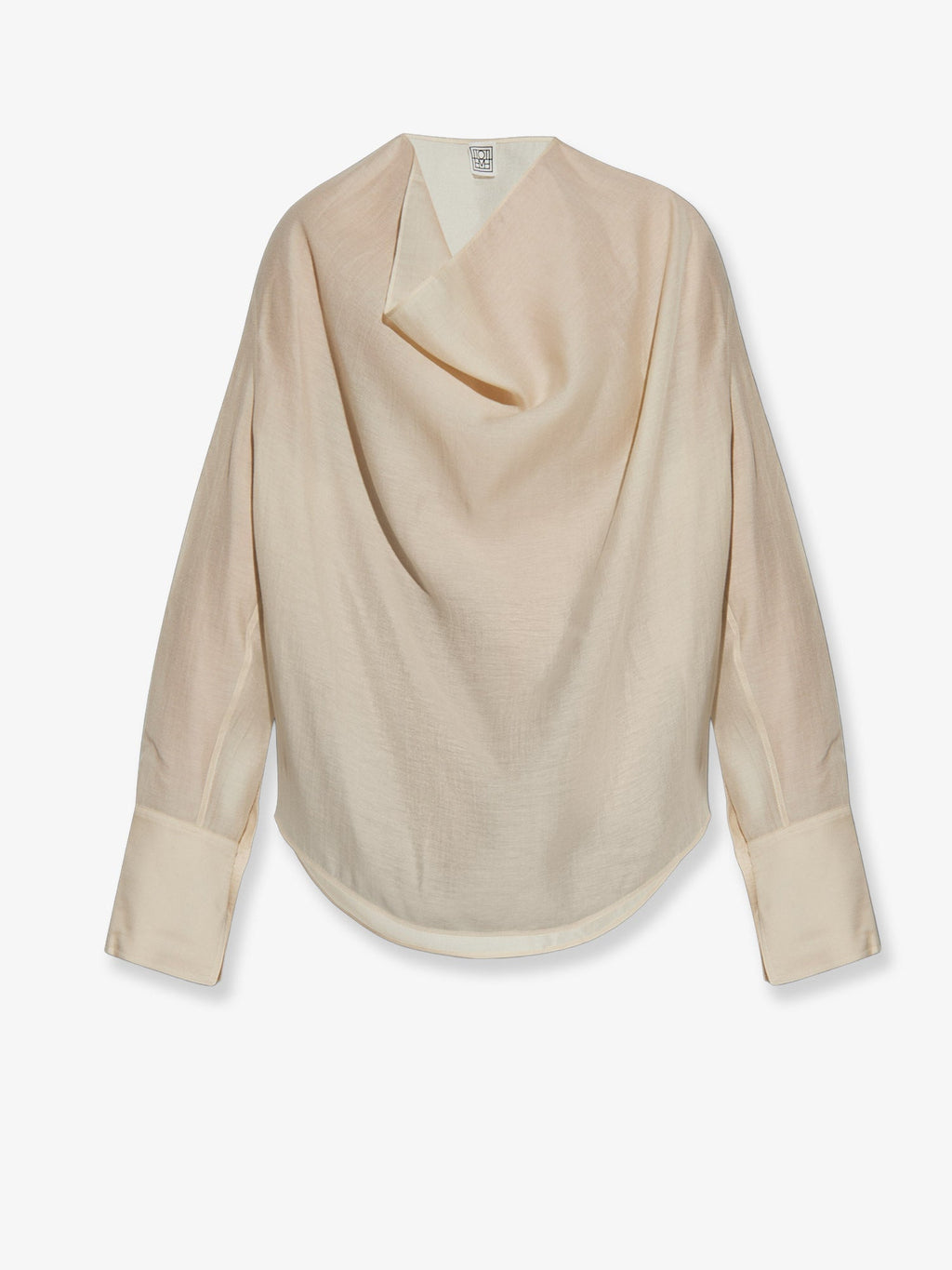 Toteme Lyocell And Linen Blend Shirt