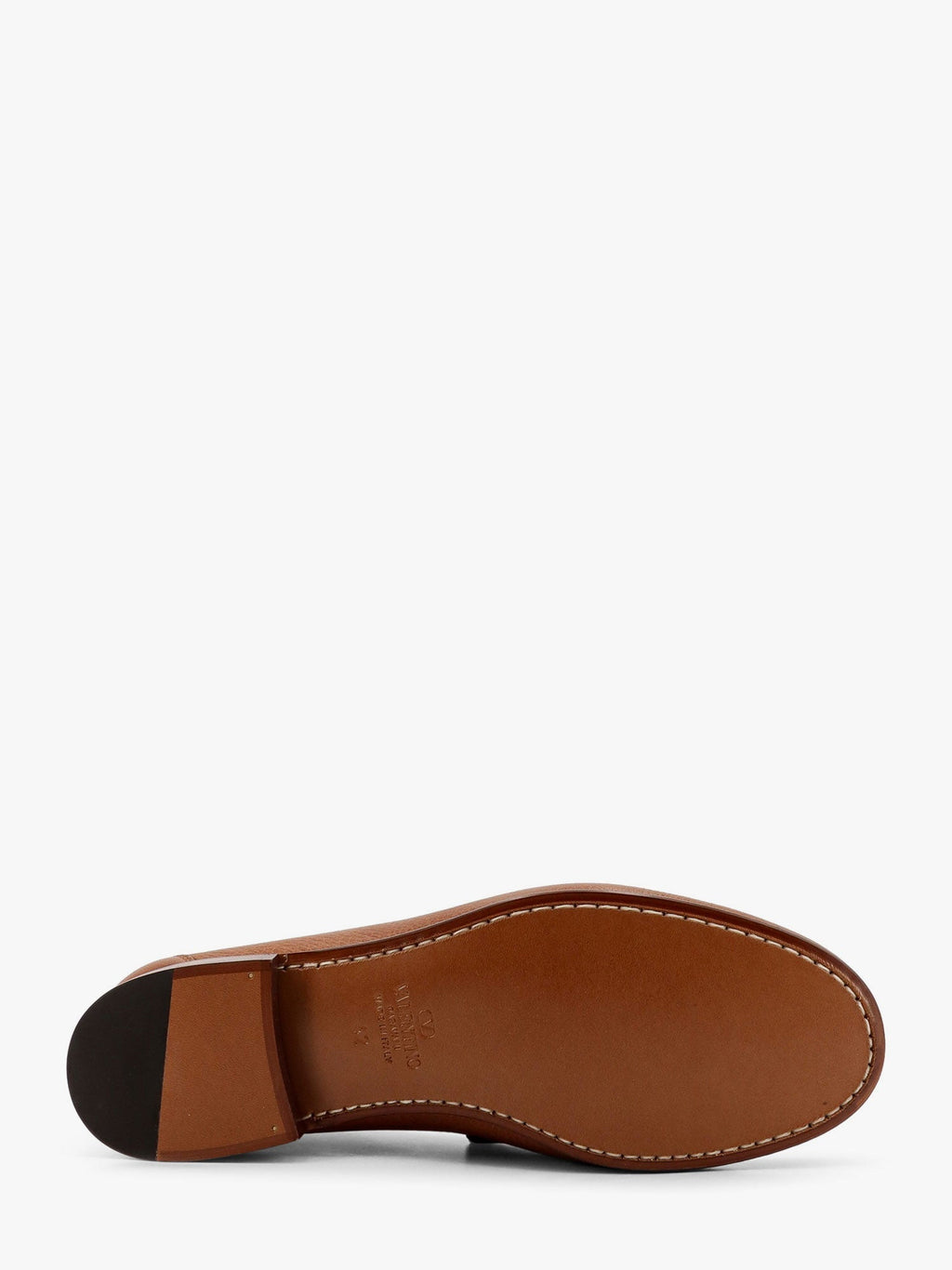 Valentino Garavani Vlogo Leather Loafer
