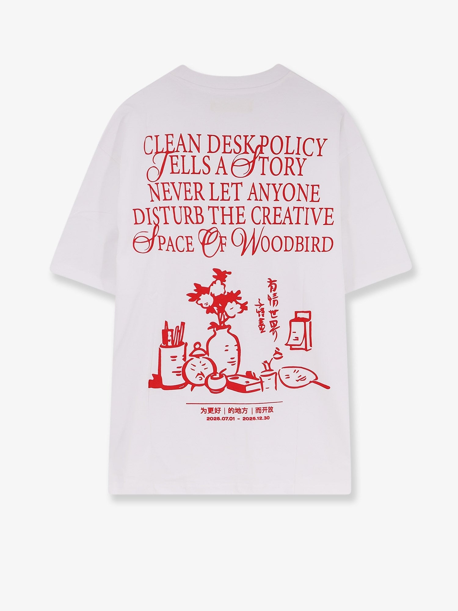 Woodbird Wbbaine Space Organic Cotton T-Shirt