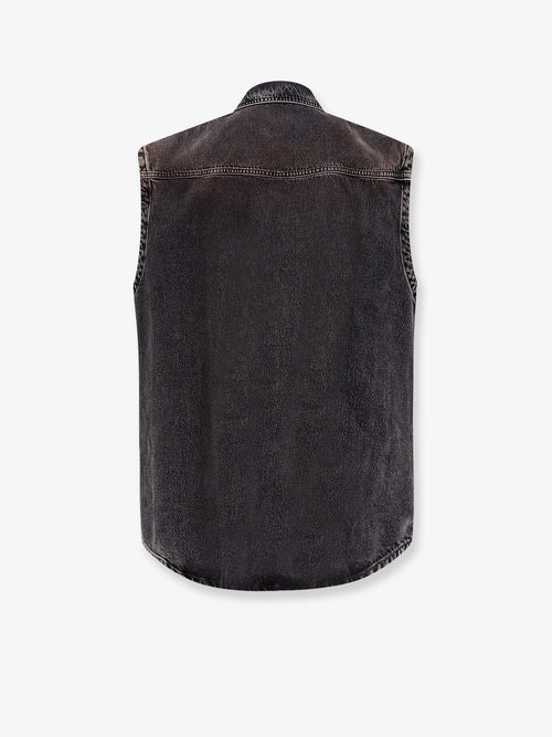 3X1 Black Denim Oversize Shirt