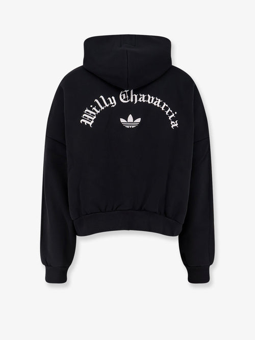 Adidas X Willy Chavarria Cotton Blend Sweatshirt With Embroidered Logo On The Front