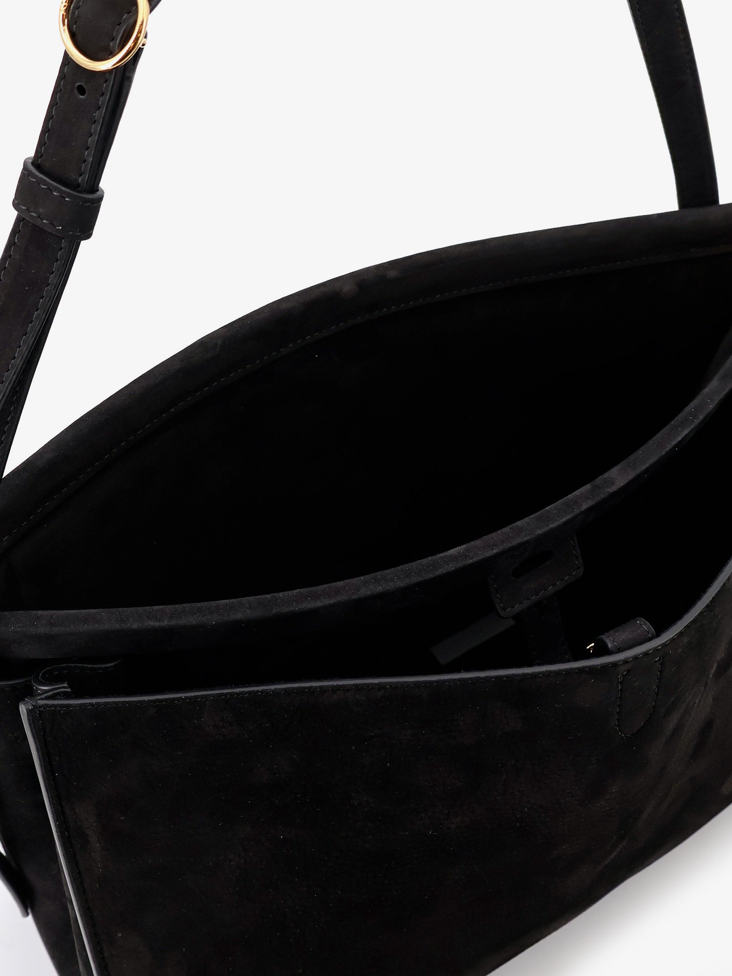 Alaia Le Click Pocket 35 Nabuk Shoulder Bag