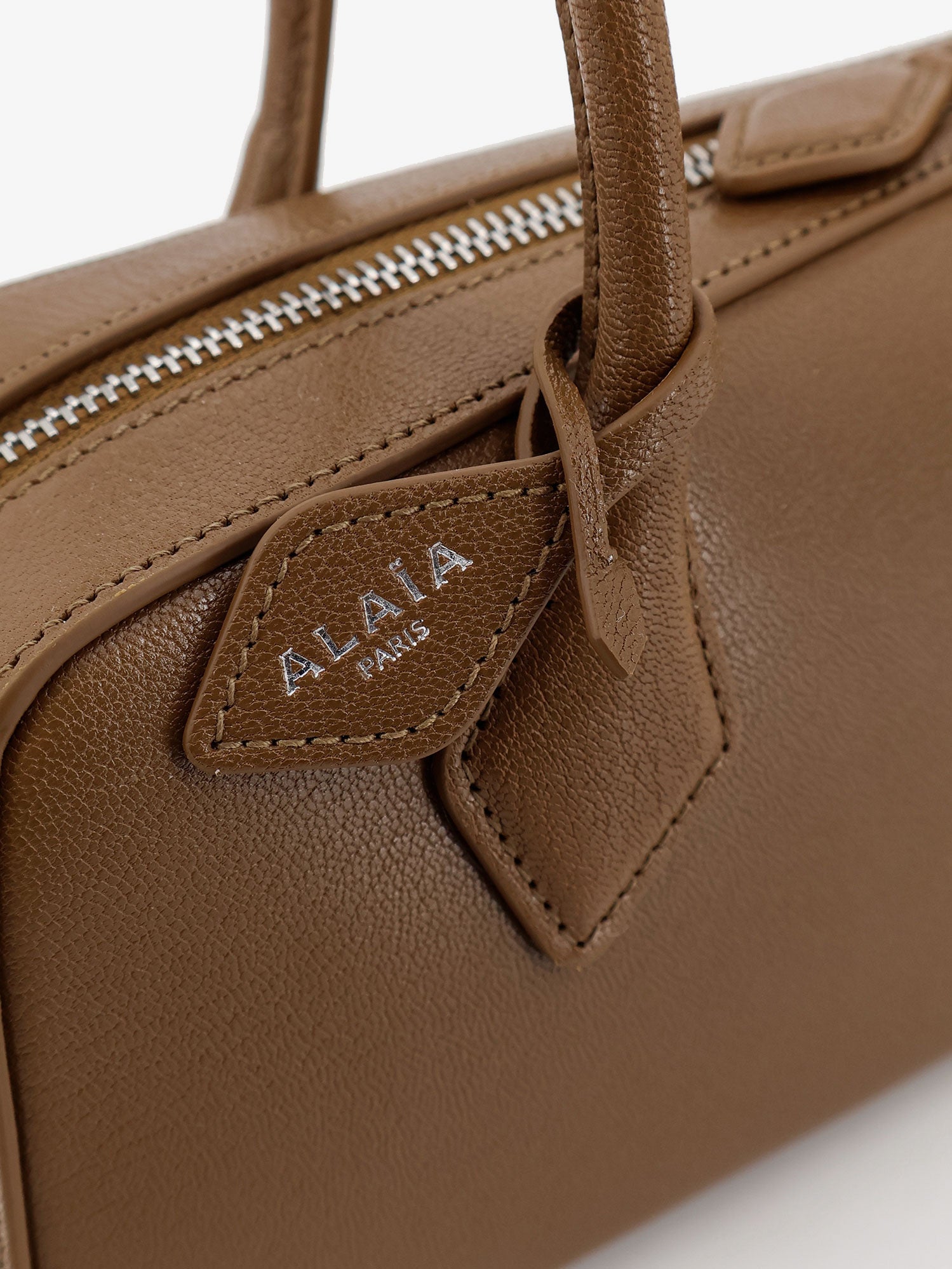 Alaia Le Teckel Leather Shoulder Bag