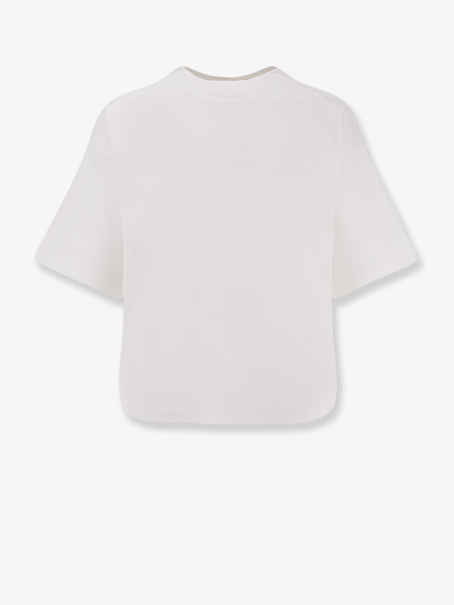 Alaia Boxy Cotton Blend T-Shirt