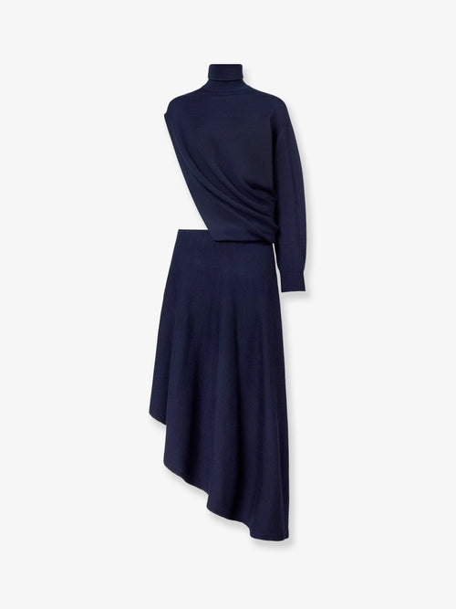 Alaia Cut-Out Virgin Wool Dress