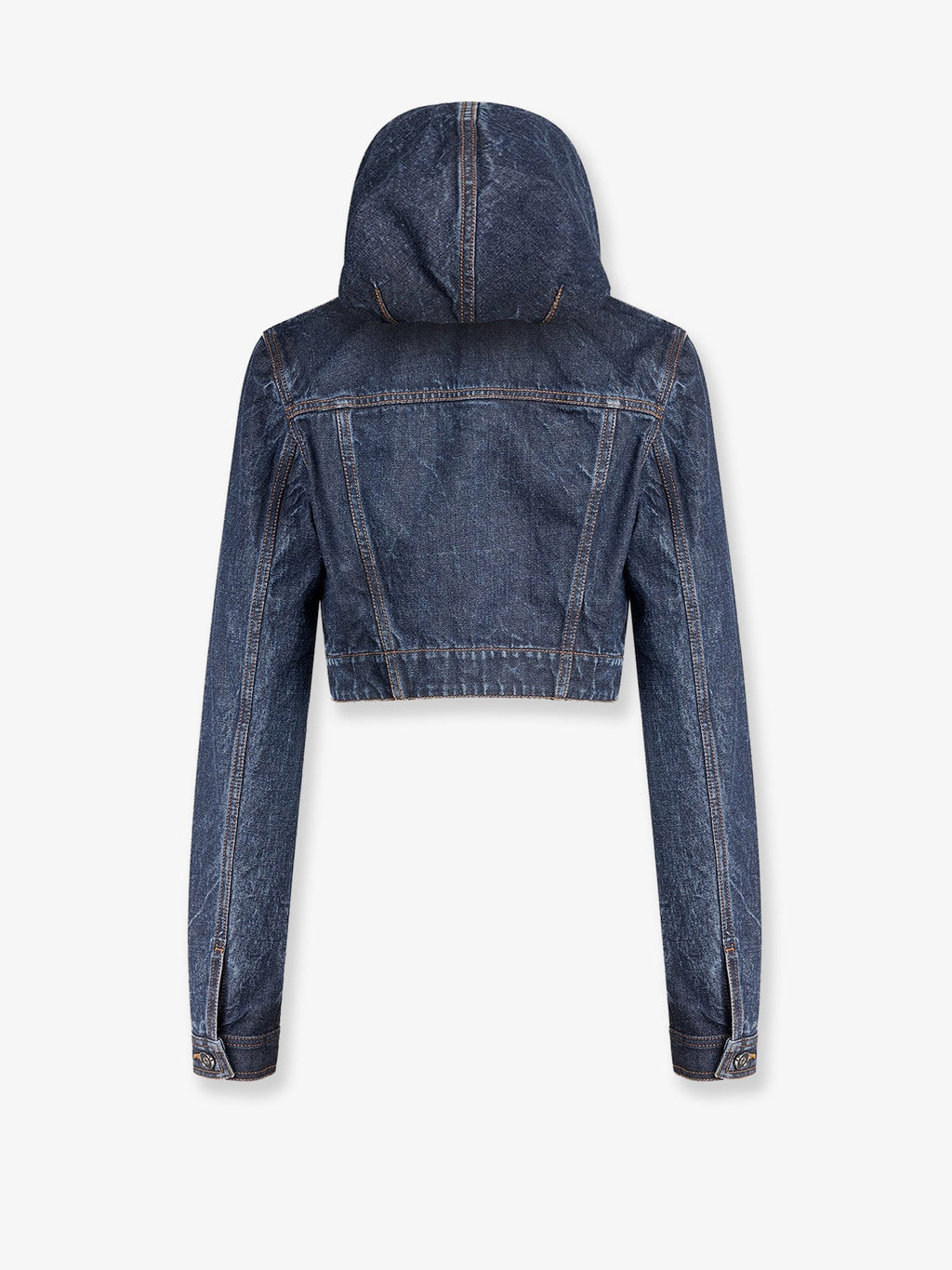 Alaia Hooded Denim Jacket