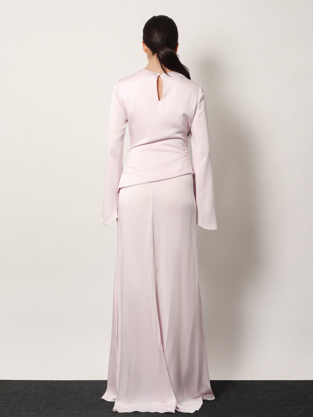 Alexander Mcqueen Long Dress With Drapery