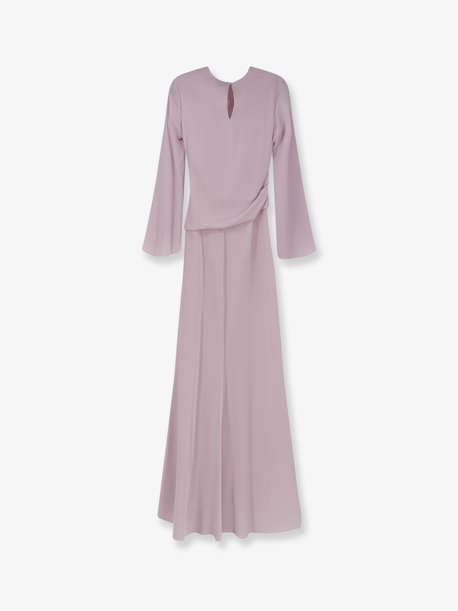 Alexander Mcqueen Long Dress With Drapery