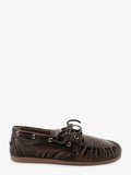 Alohas Used-Effect Leather Loafers