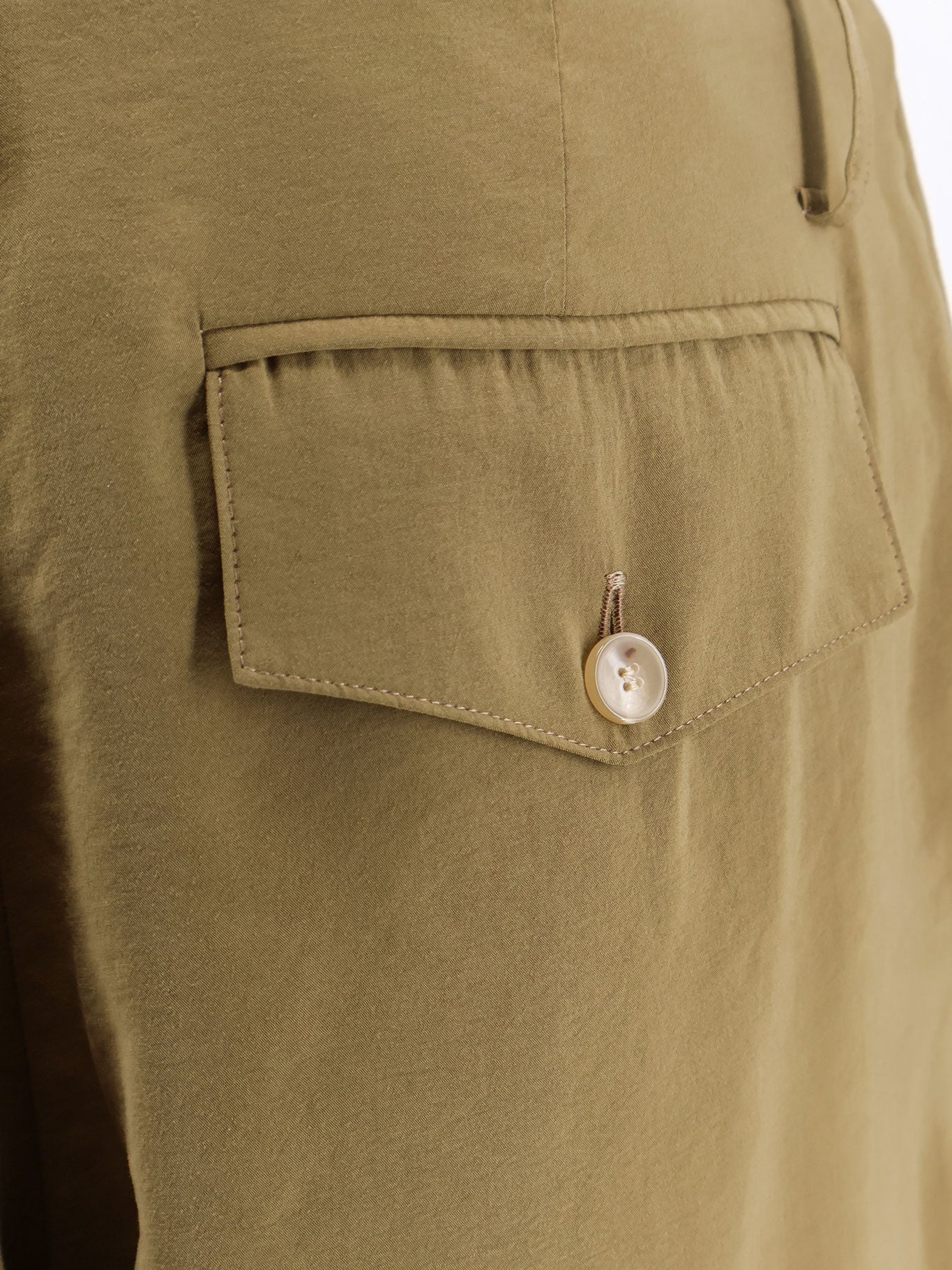 Alysi Modal Trousers With Drawstring Detail