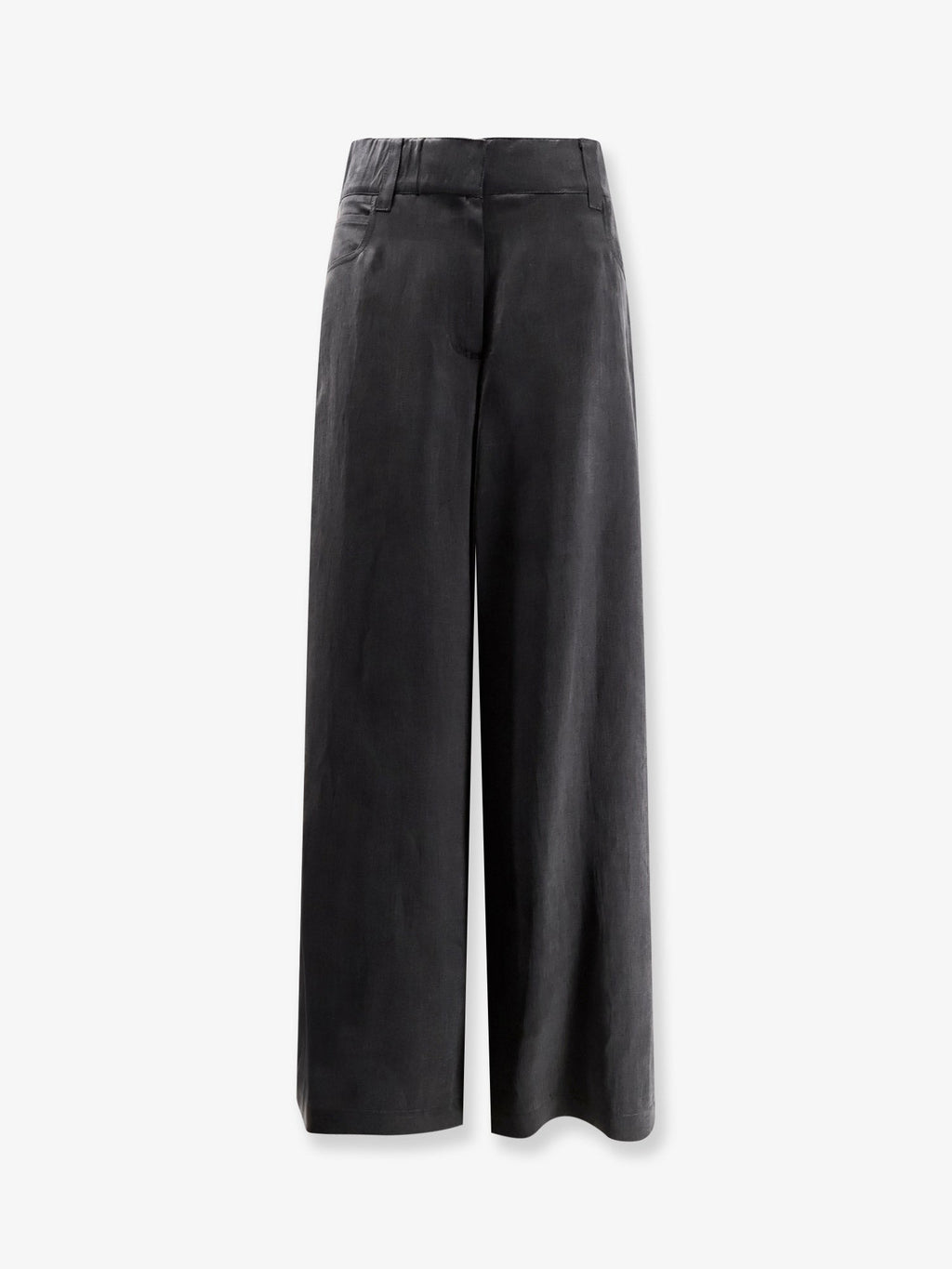 Alysi Lyocell And Cotton Trousers