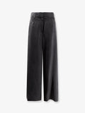 Alysi Lyocell And Cotton Trousers
