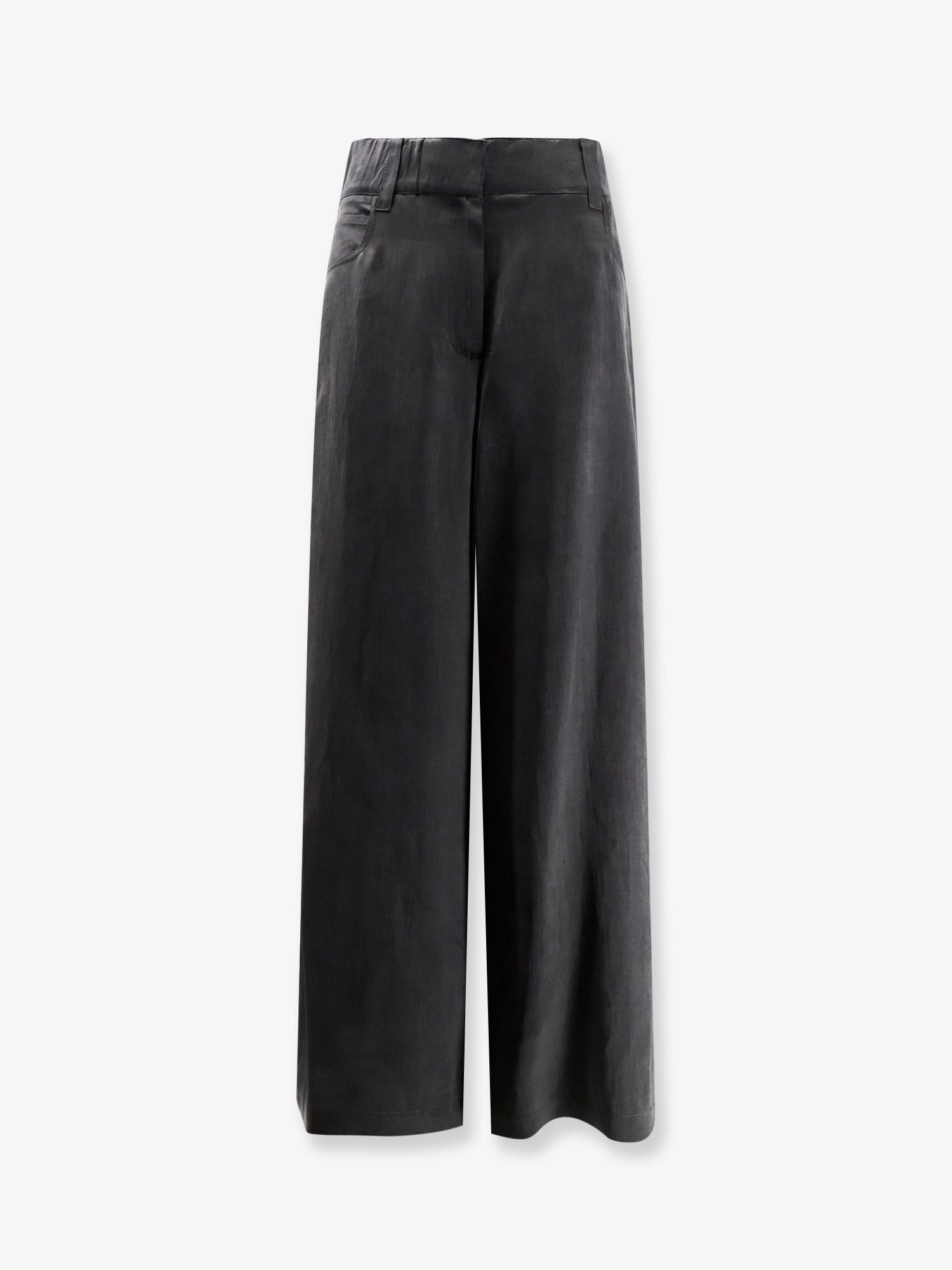 Alysi Lyocell And Cotton Trousers