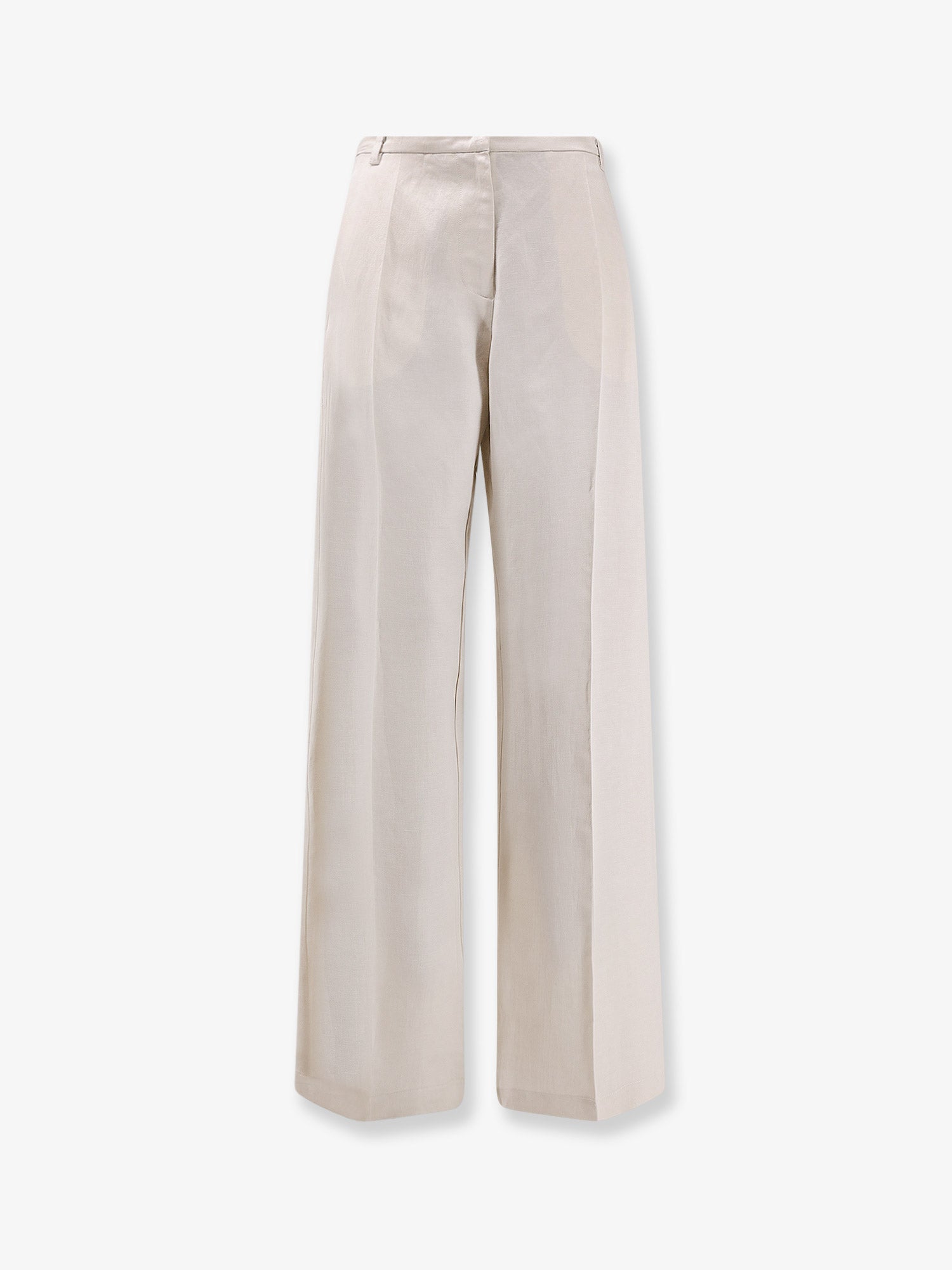 Alysi Lyocell And Linen Trousers