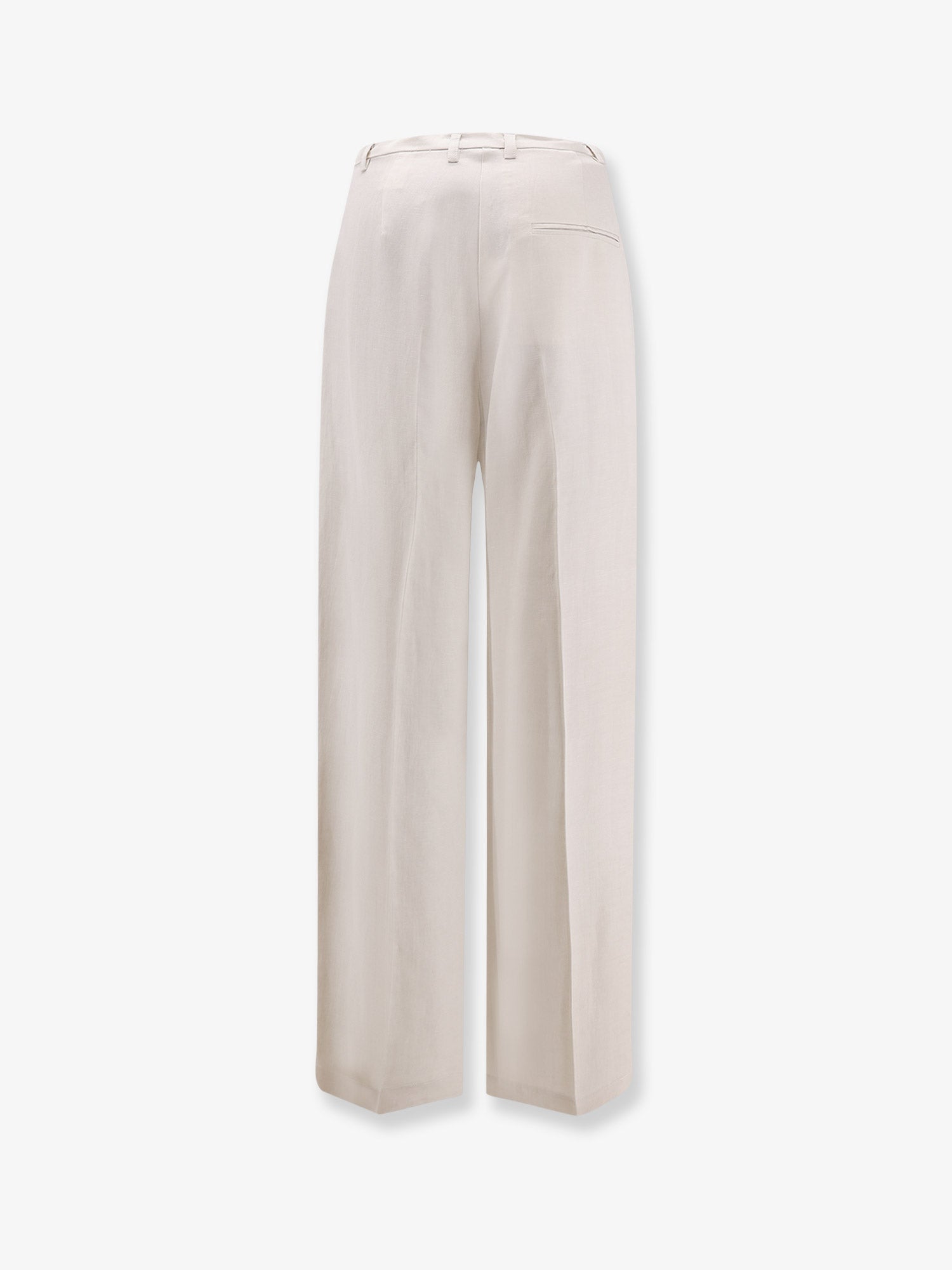 Alysi Lyocell And Linen Trousers