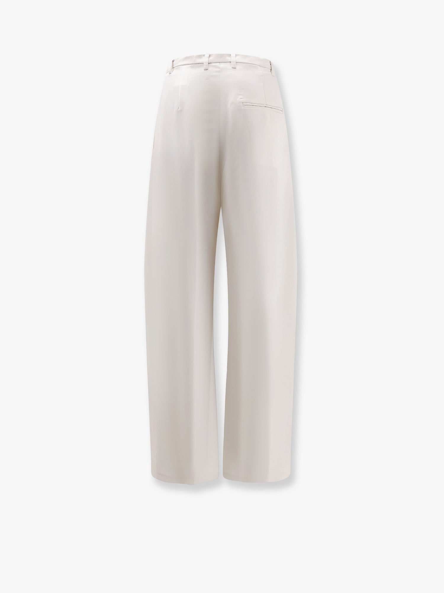Alysi Lyocell And Linen Trousers