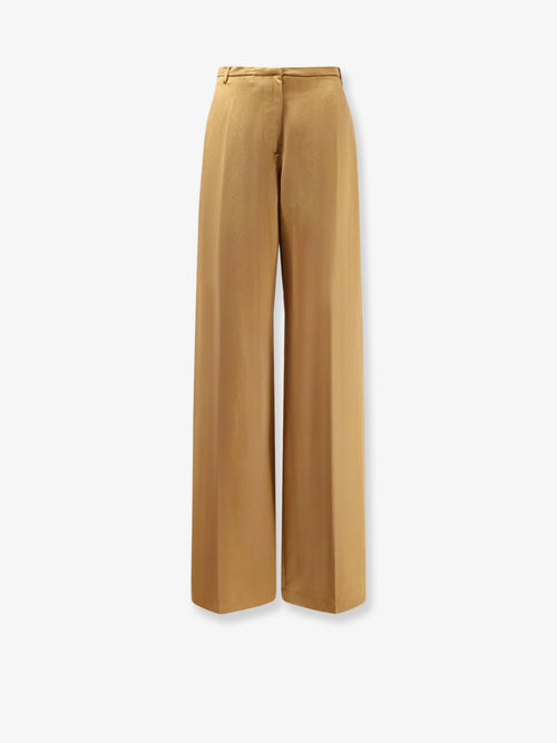 Alysi Lyocell And Linen Trousers