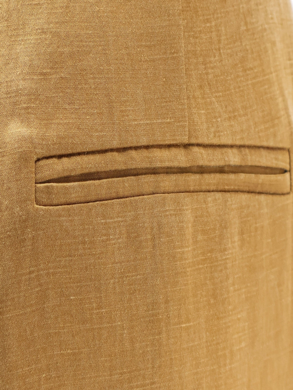 Alysi Lyocell And Linen Trousers