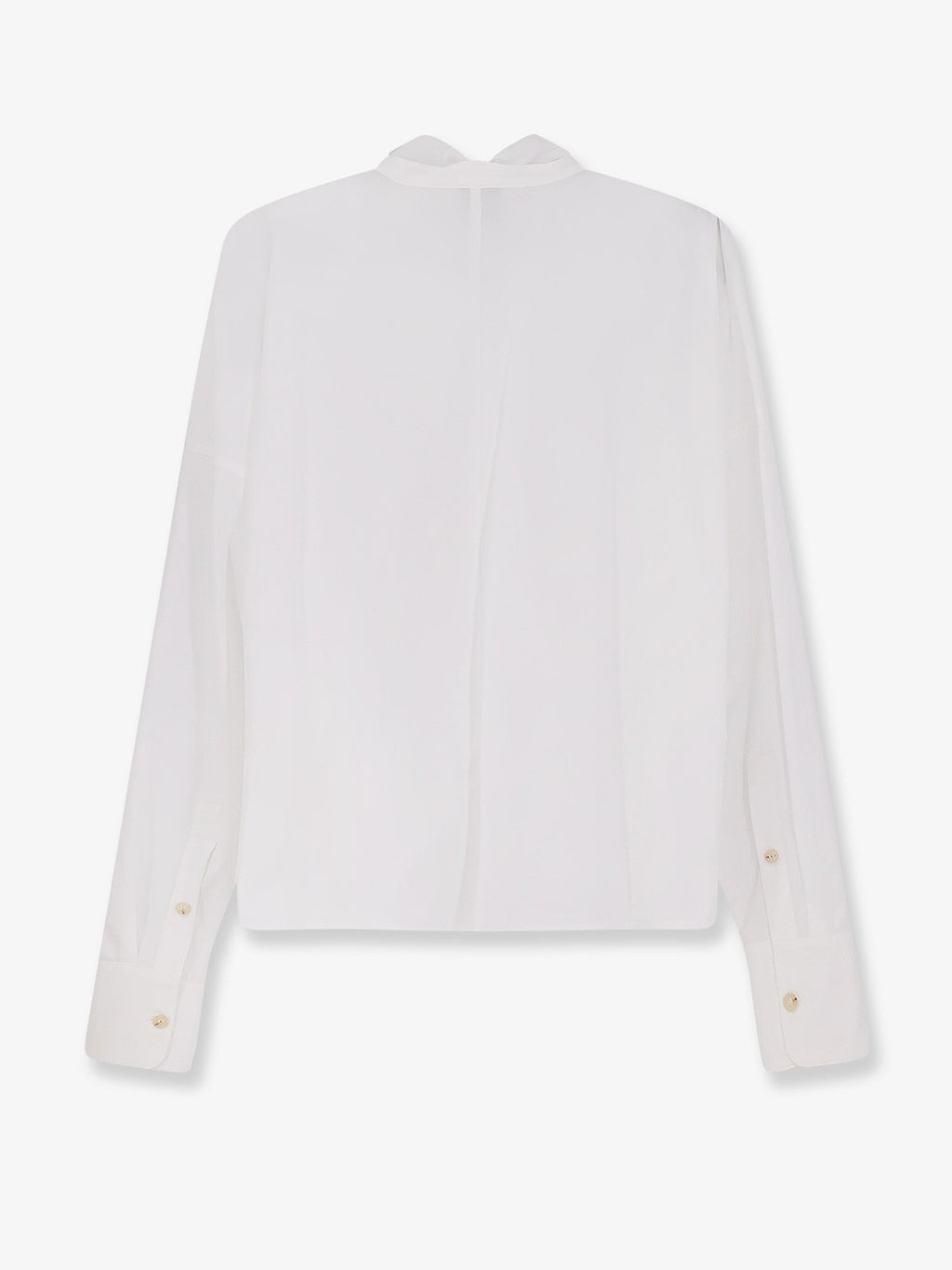 Alysi Cotton Shirt With Bow