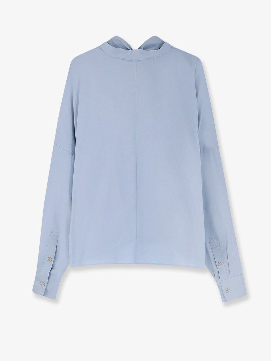 Alysi Cotton Shirt With Bow