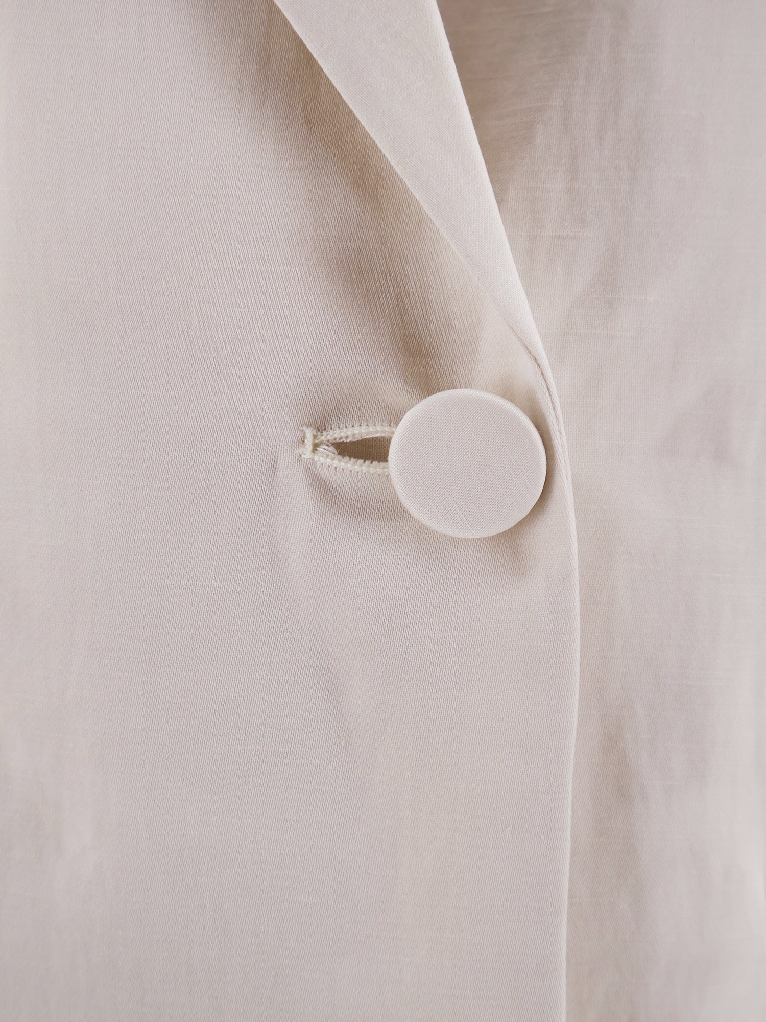 Alysi Double-Breasted Lyocell And Linen Blazer