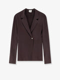 Alysi Loose Silk Blazer