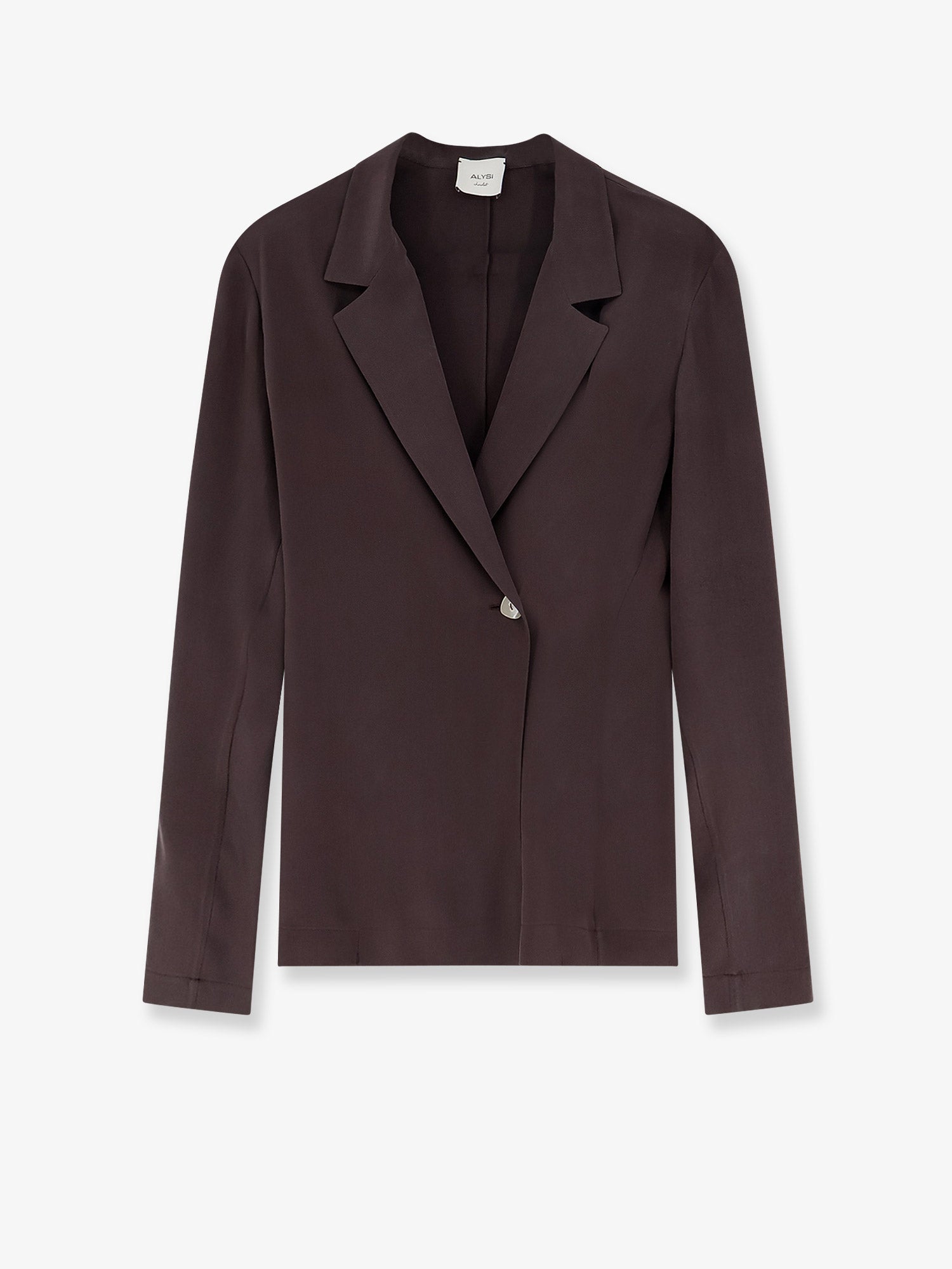 Alysi Loose Silk Blazer