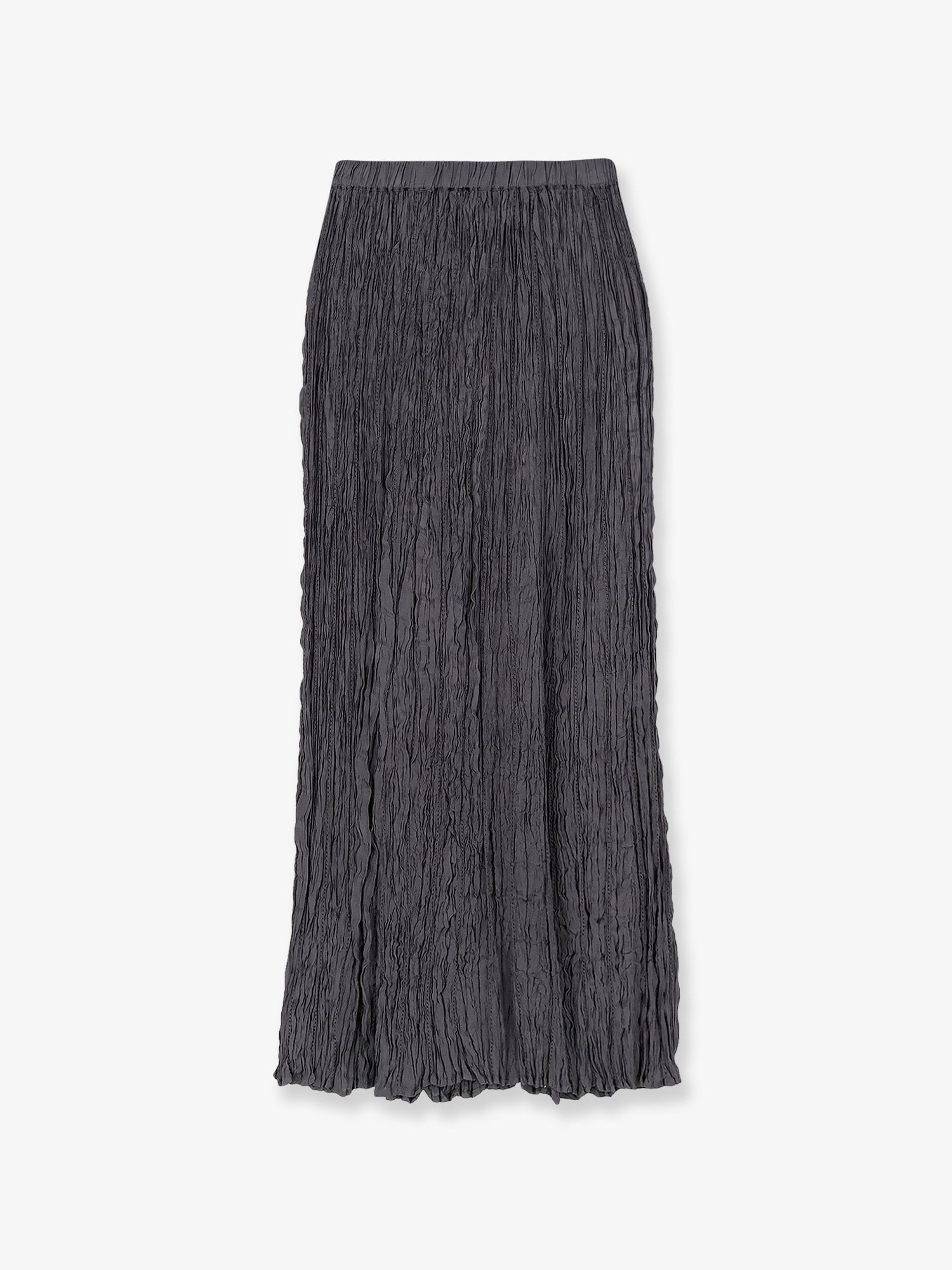 Alysi Wrinkled Viscose Skirt