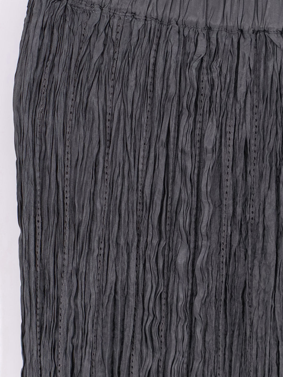 Alysi Wrinkled Viscose Skirt