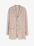 Alysi Wrinkled Viscose Blazer