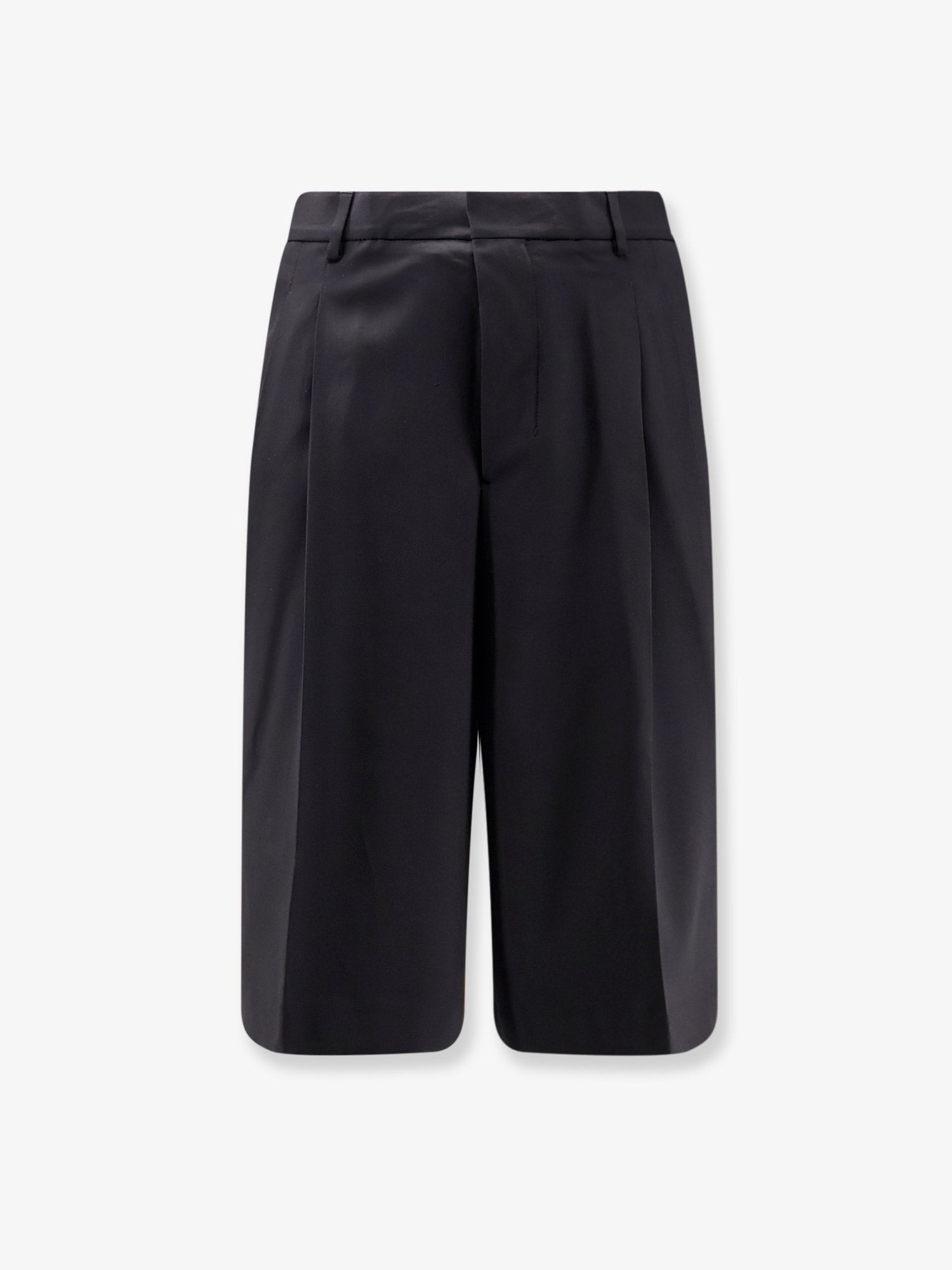Ami Paris Virgin Wool Shorts