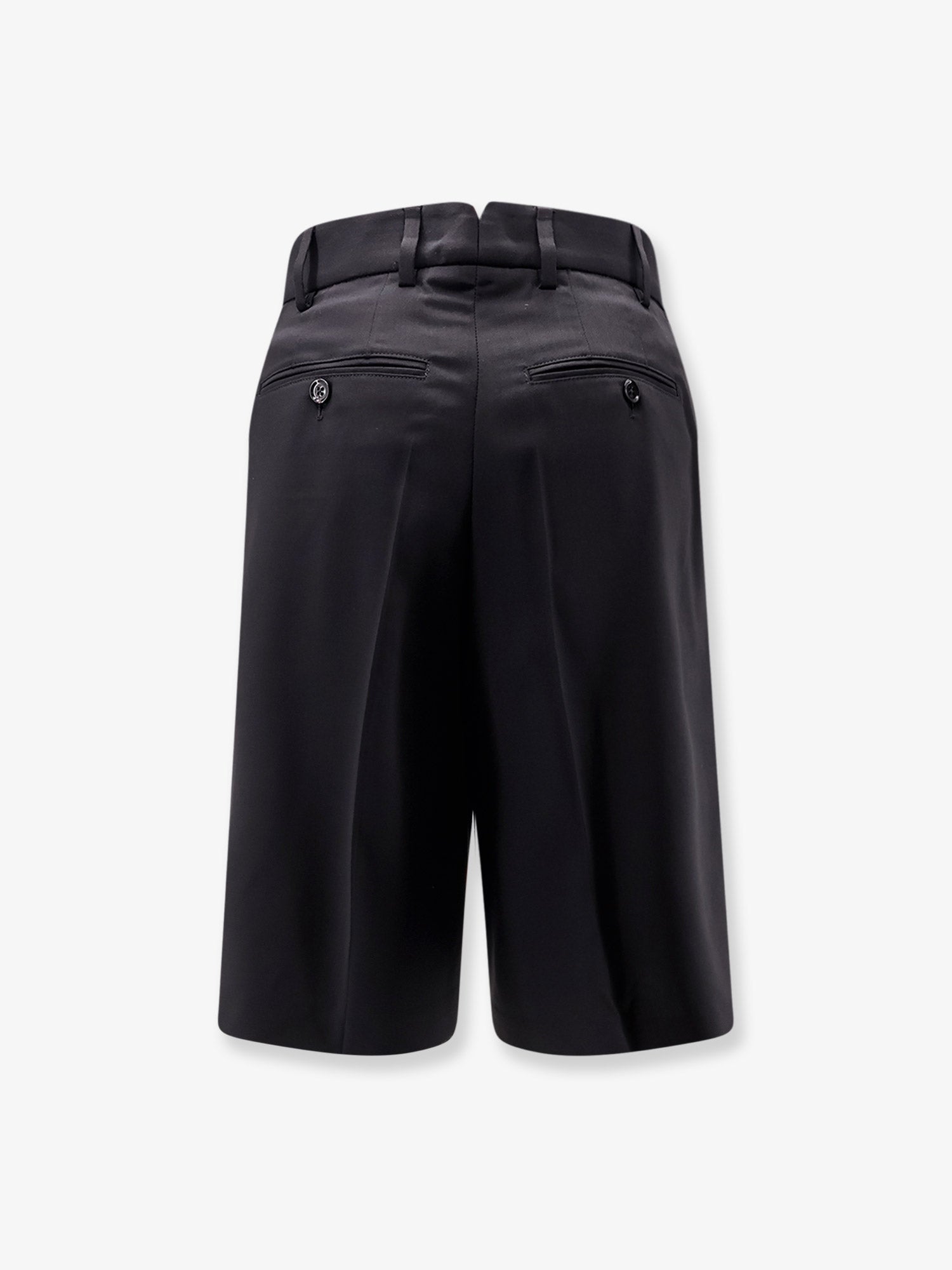 Ami Paris Virgin Wool Shorts