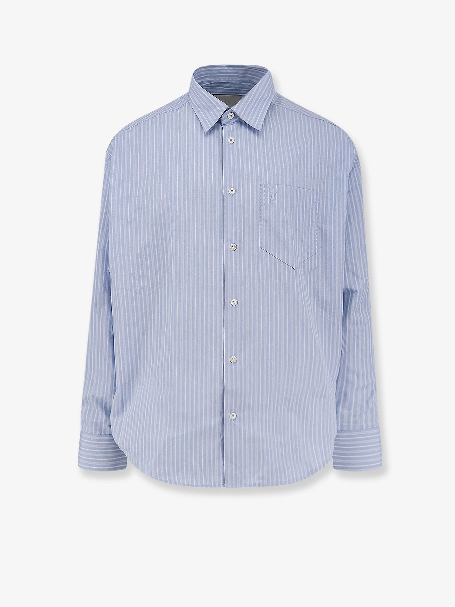 Ami Paris Striped Cotton Shirt